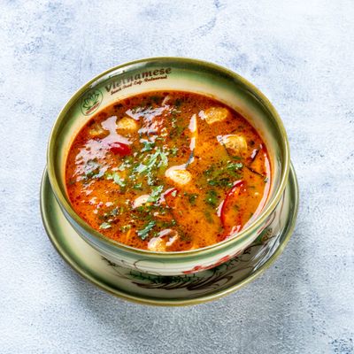 (Canh Tom Yum) Tomyum Soup Vietnamese Style