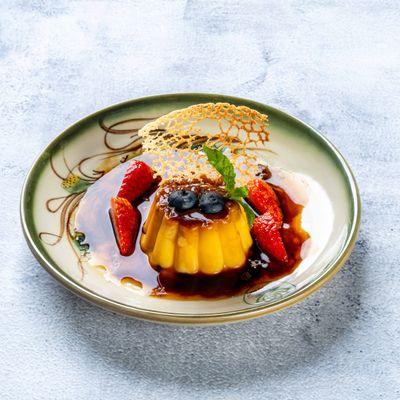 (KEM FLAN) Flan Cake With Coffee