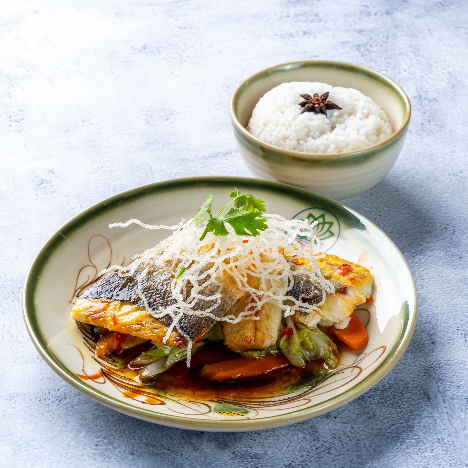 (CA CHIEN MAM GUNG) Fish Wok With Light Ginger Sauce
