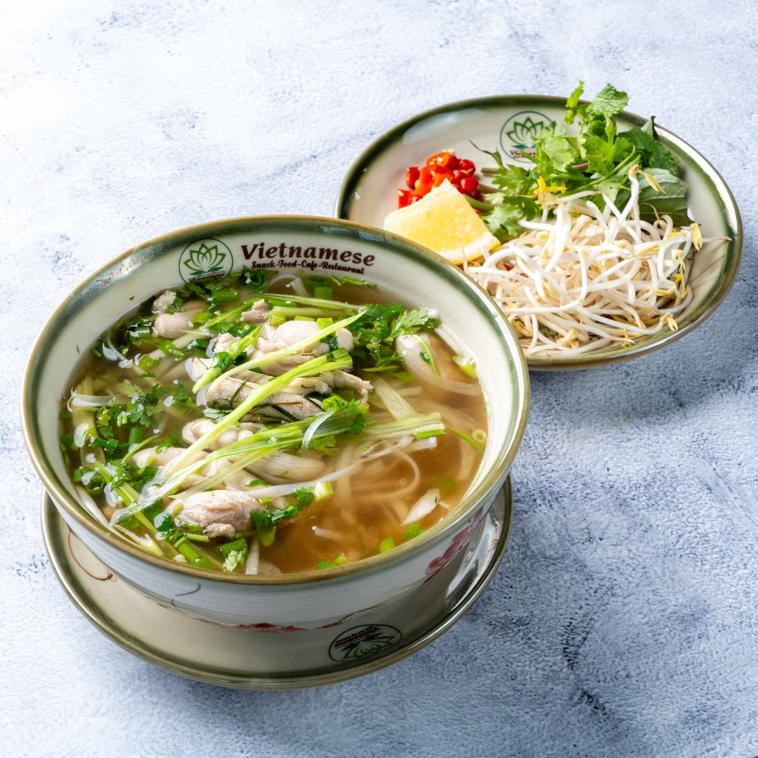 (PHO GA) Vietnamese Chicken Noodle Soup