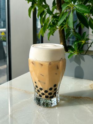 Vietnamese Salted Milk Tea Latte