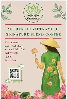 Authentic Vietnamese Signature Blend Coffee  – 500g