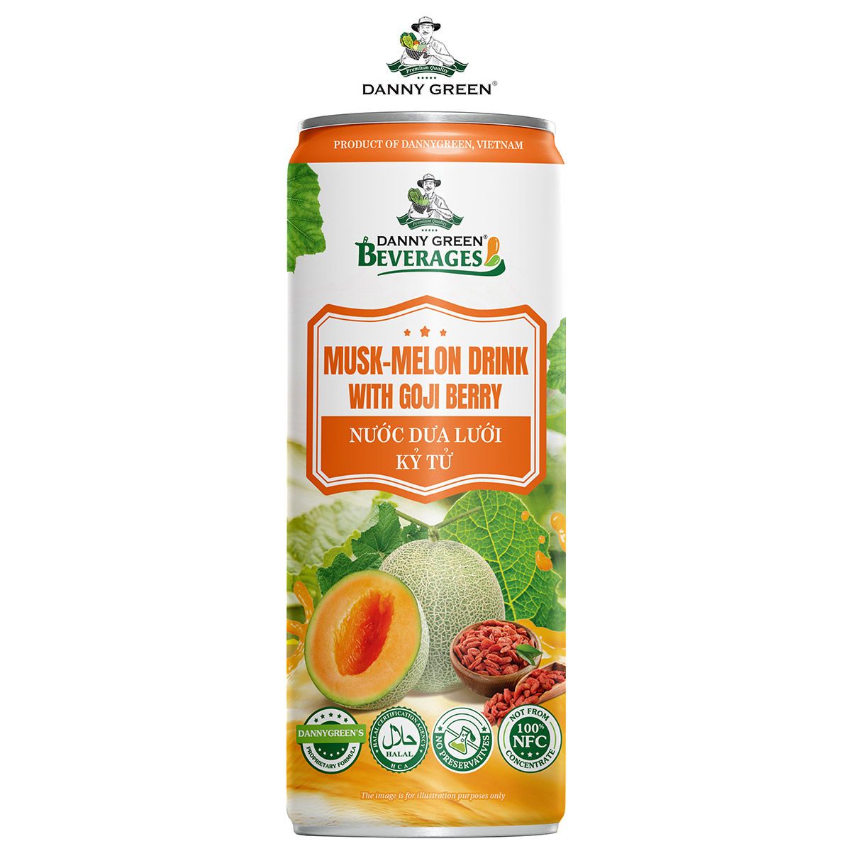 (Nước Dưa Lưới Kỷ Tử) Muskmelon Drink with Goji Berry