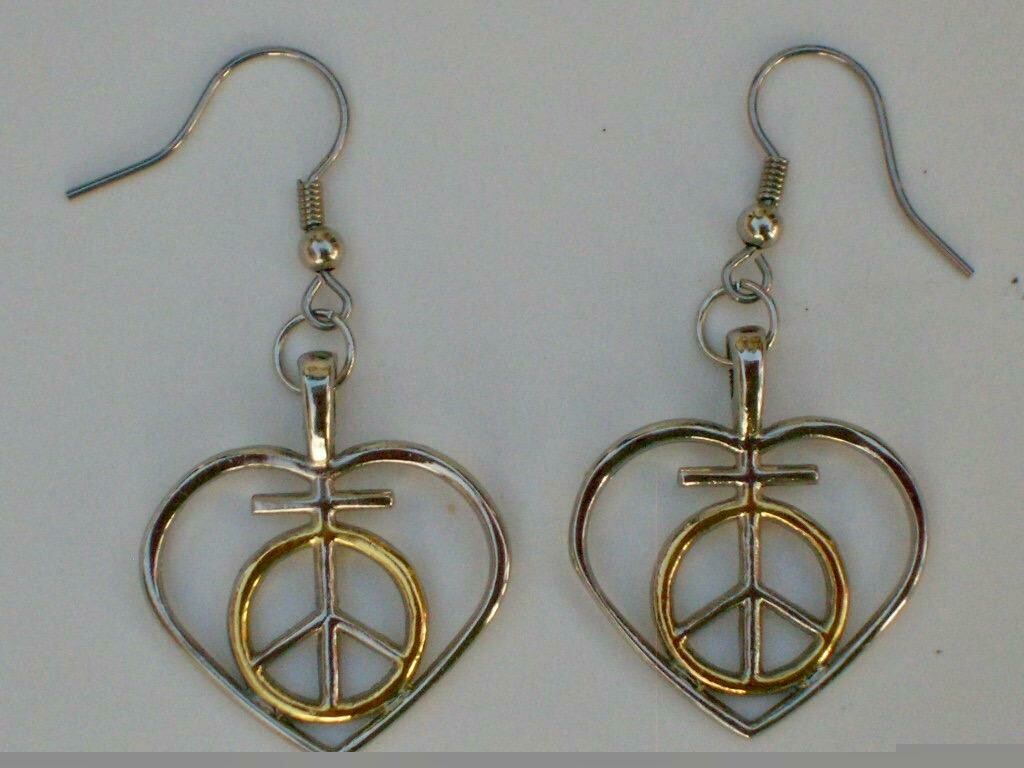 Earrings with Crossbar - Very Limited Stock