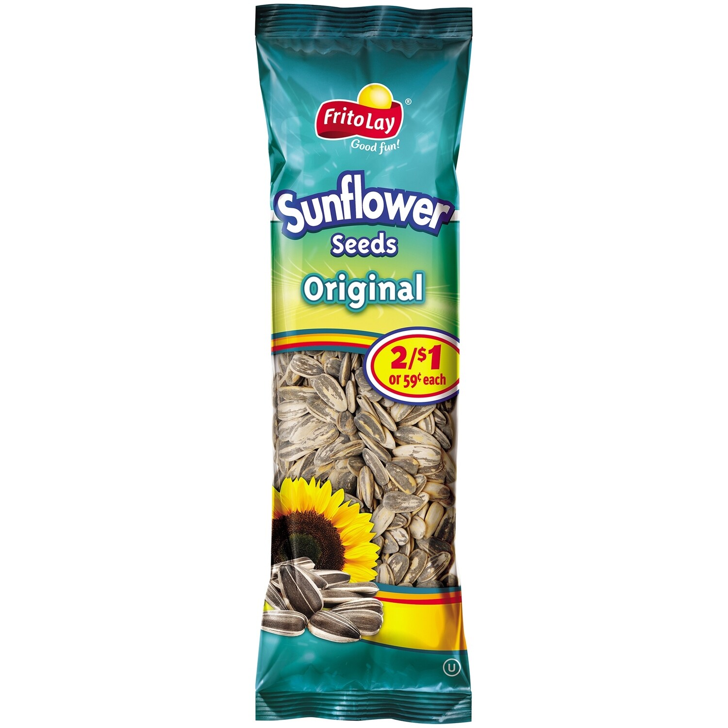 2/1.09 Frito Lay Original Sunflower Seed 1 3/4 Oz