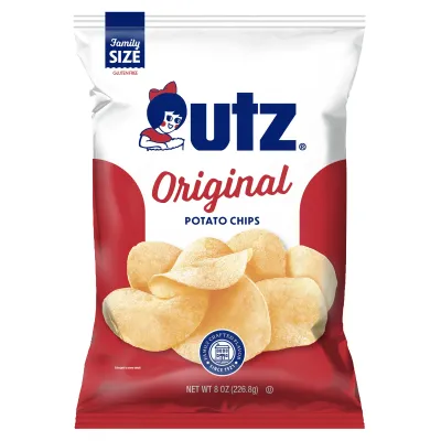 Utz Original Potato Chips 8 Oz