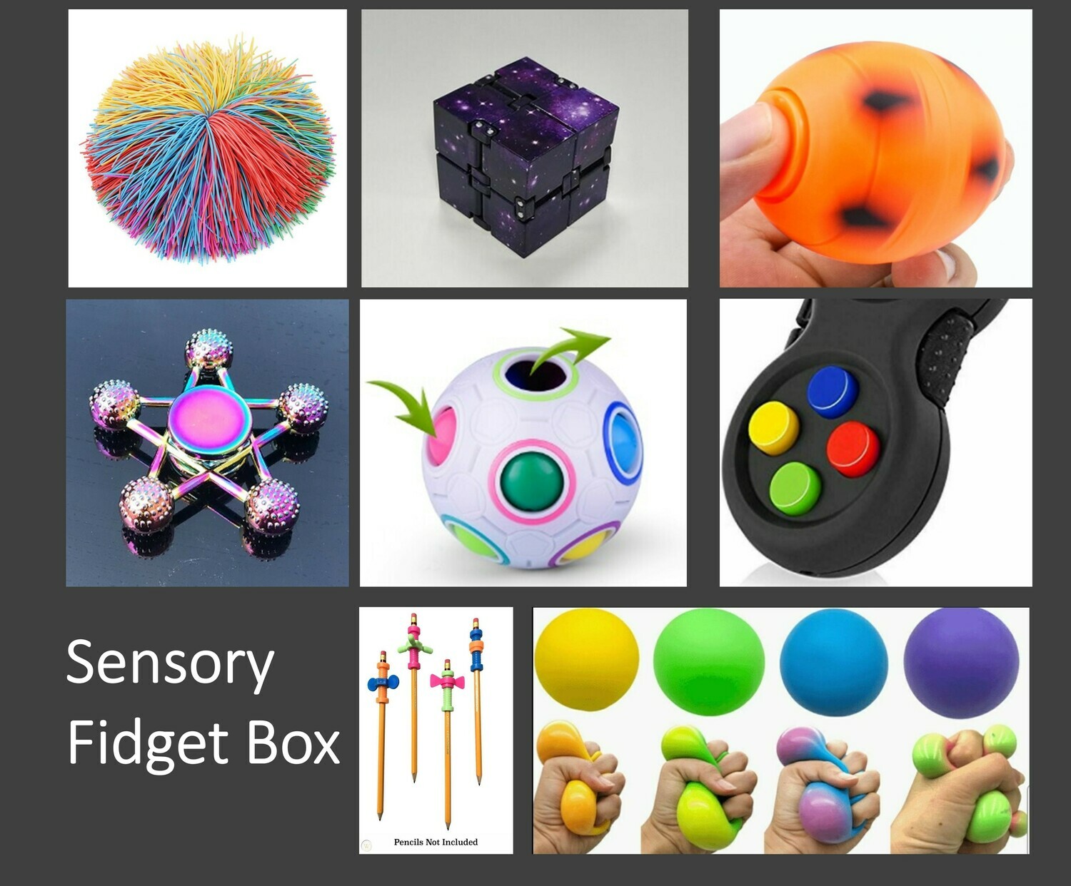 fidgets in a box