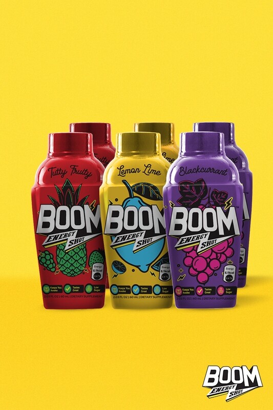 Pack of 6 | Boom Energy Shot 60ml Pack of 6 | Boom Energy Shot 60ml