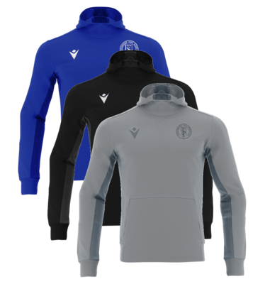 Electro Hoodie with Embroidered Badge