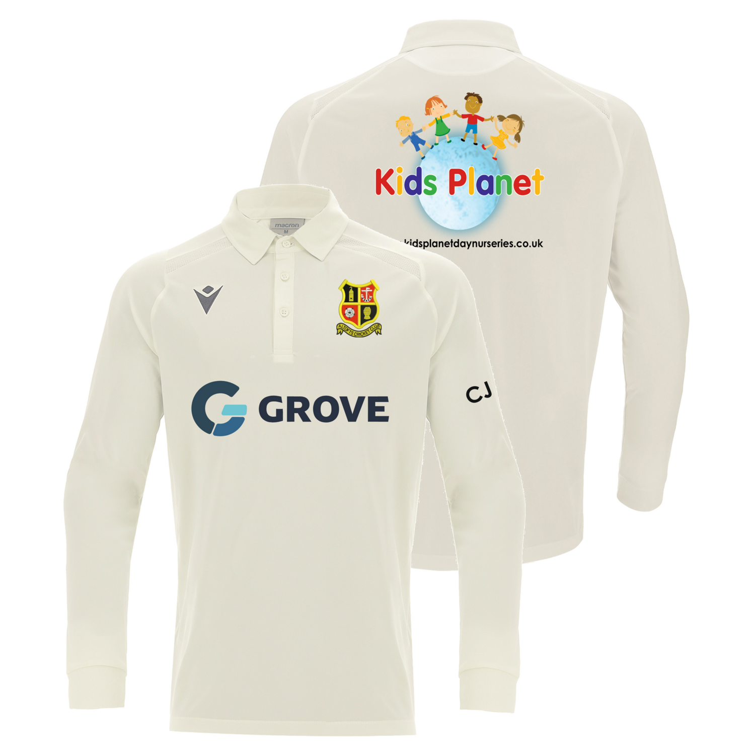 Hutton Shirts L/S With Sponsors