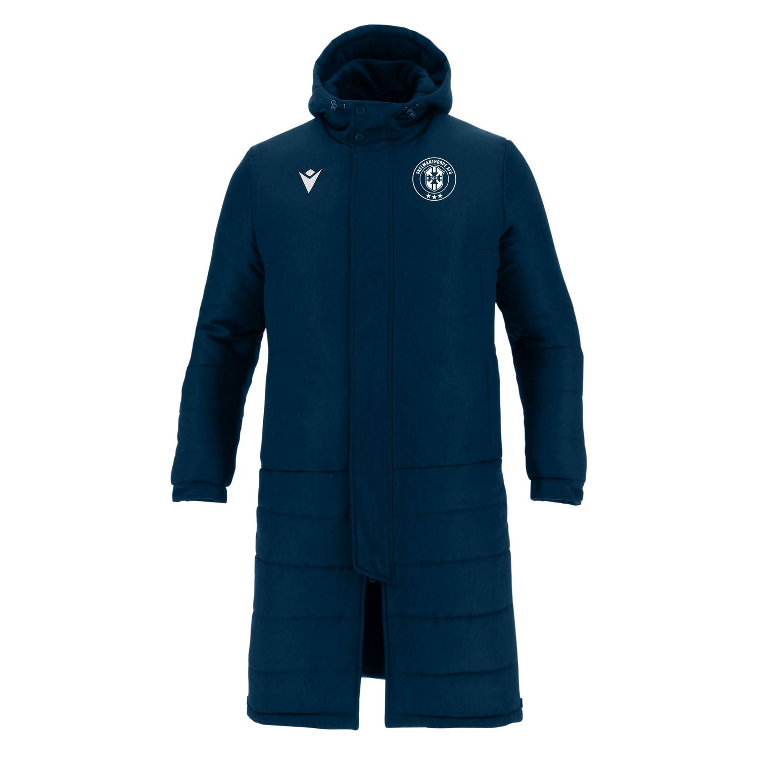 Turvey Long Bench Jacket Navy