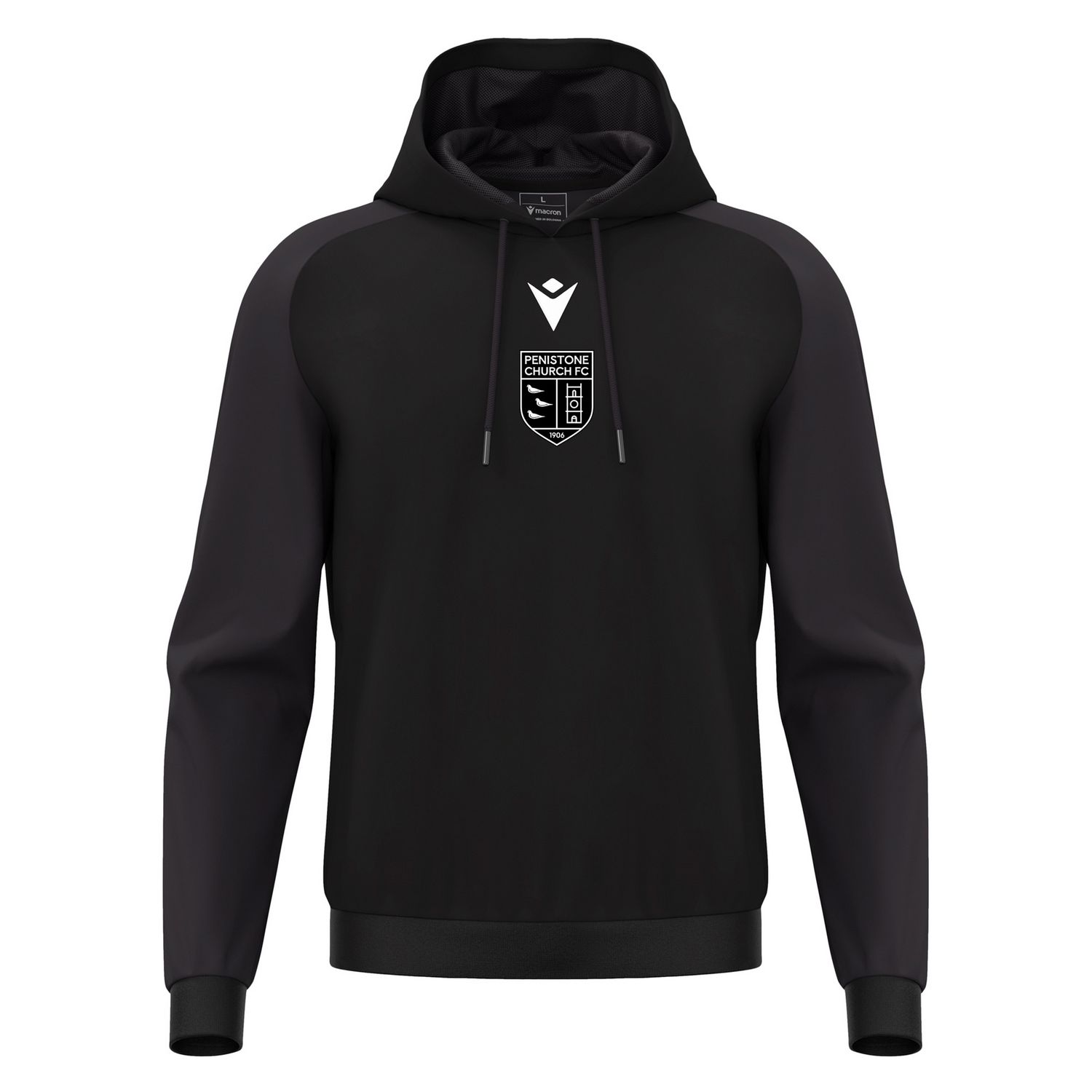 Horn Hoodie Black