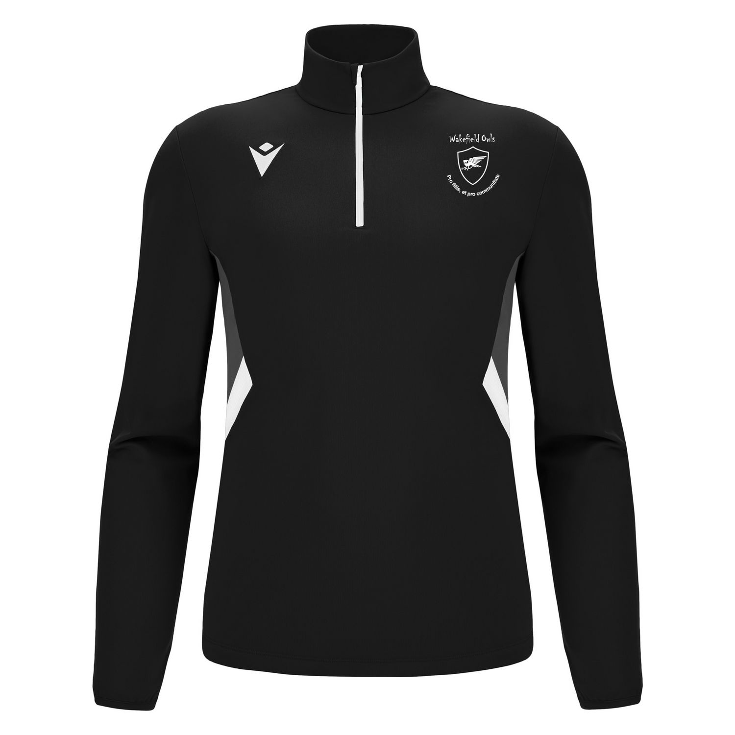 Piave 1/4 Zip Black