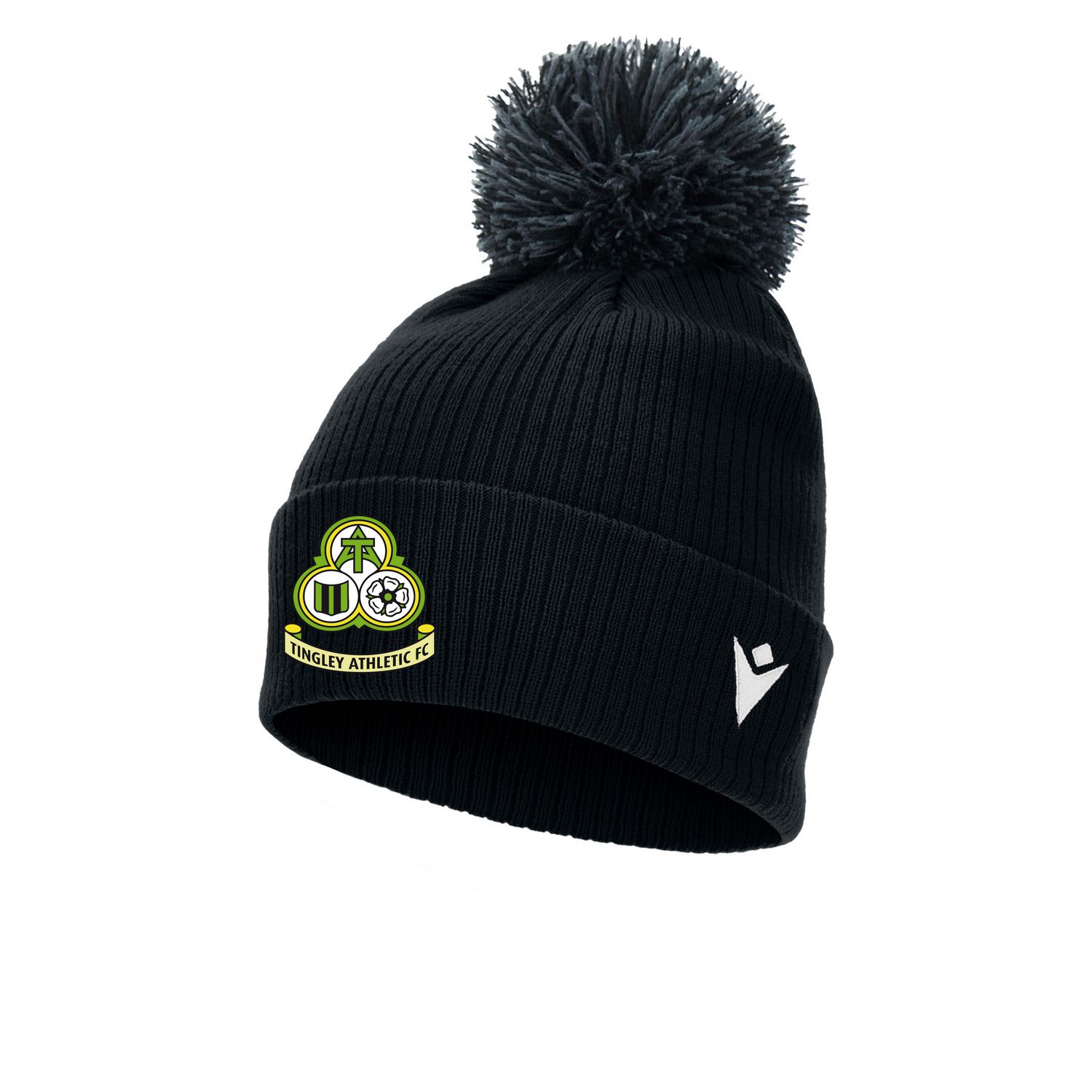 Black Snow Bobble Hat