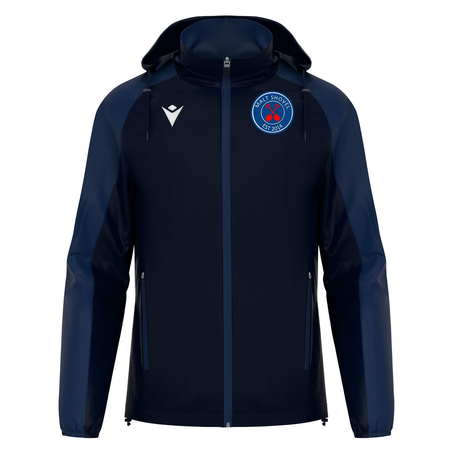 Navy Rivendell Fleece lined Coat