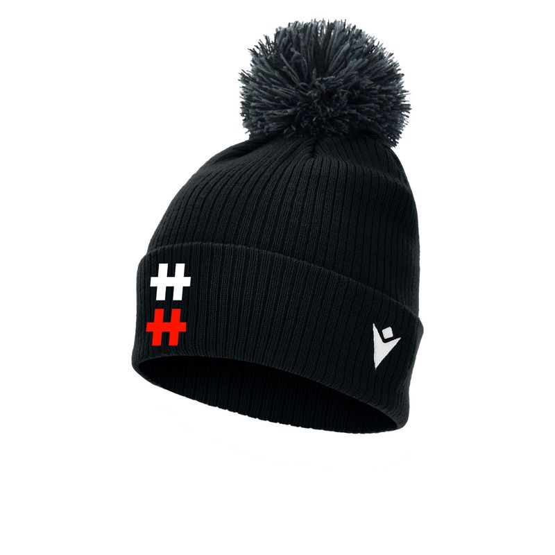 Black Snow Bobble Hat