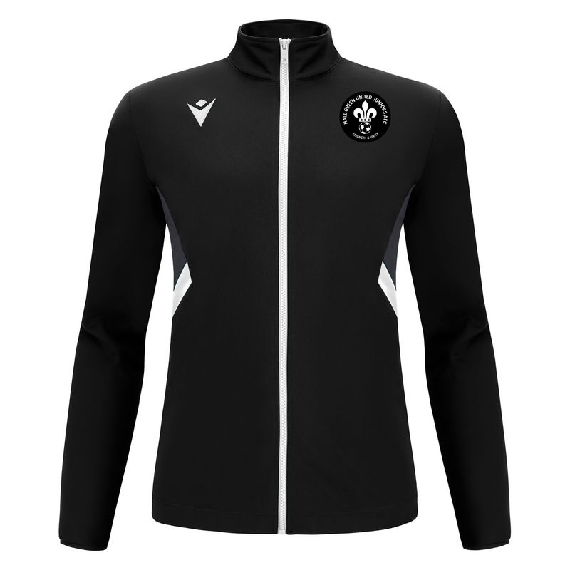 Raijin Full Zip Tracksuit Top Black/White