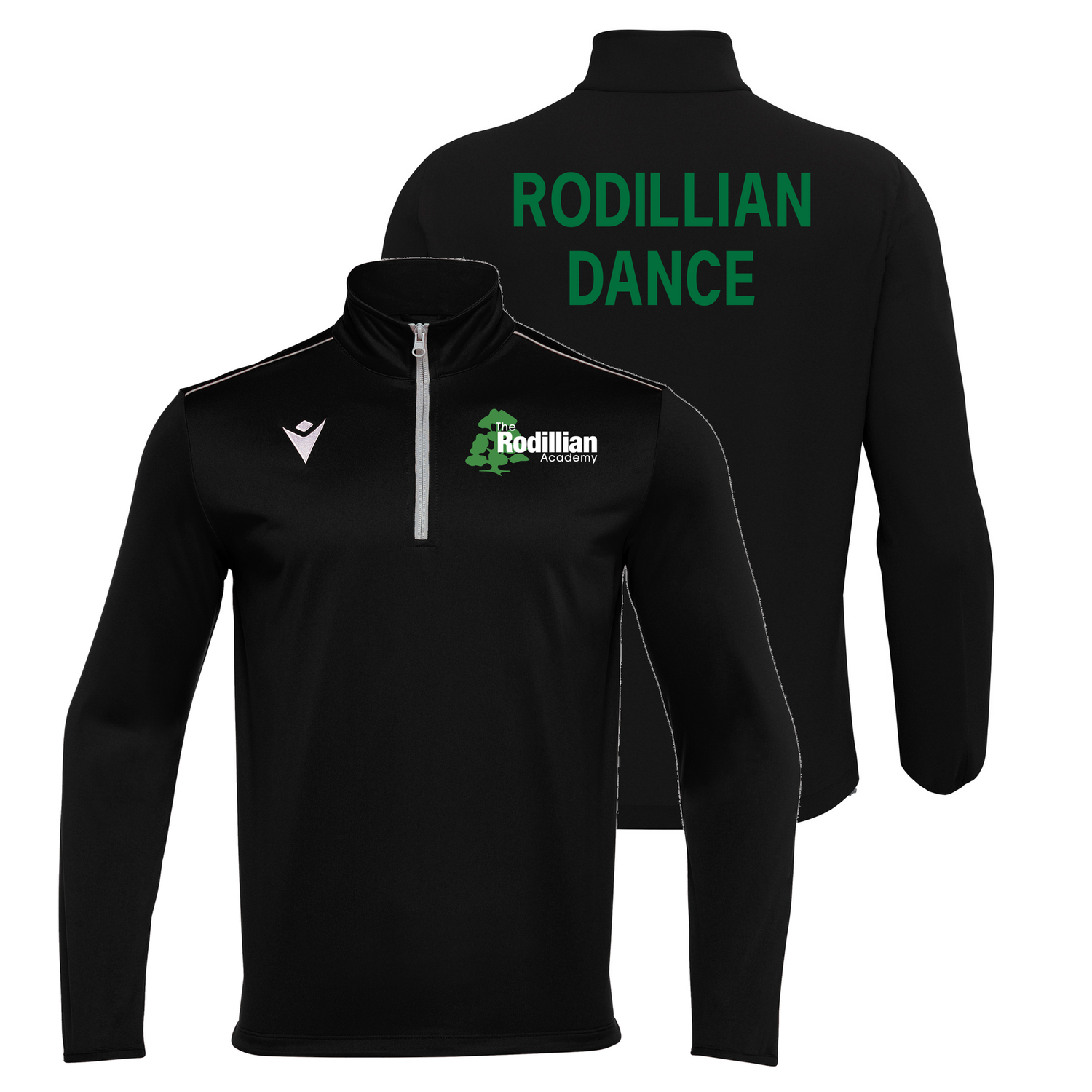 Havel 1/4 Zip Black (Dance)