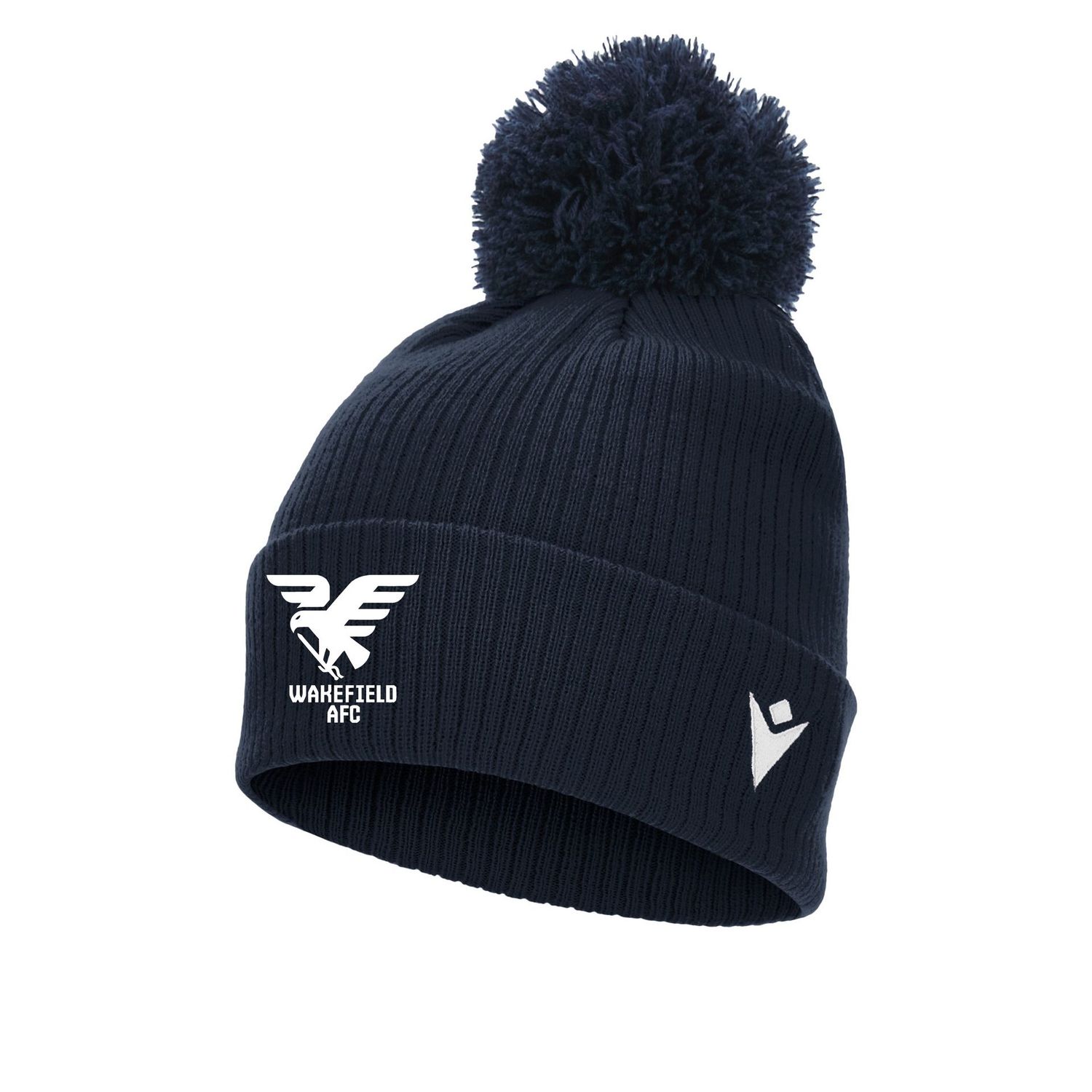 Snow Bobble Hat Navy Snow Bobble Hat Navy