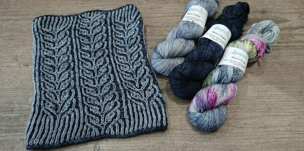 A 5 Strickanleitung Ranke - Cowl