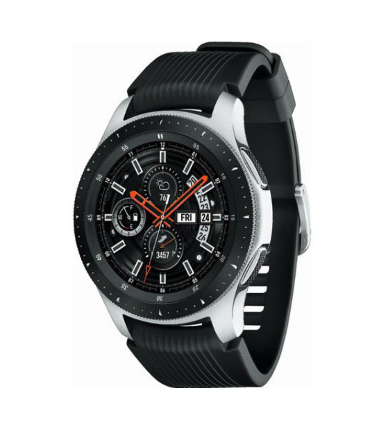 Samsung Galaxy 46mm Watch - Silver with Black Strap