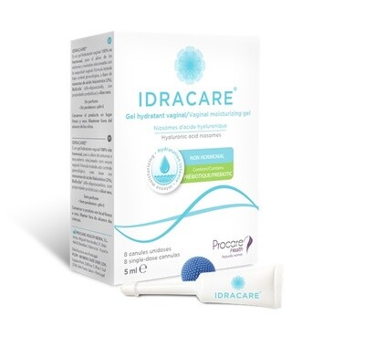 Idracare Gel vaginal hydratant et réparateur 8 unidoses x5ml