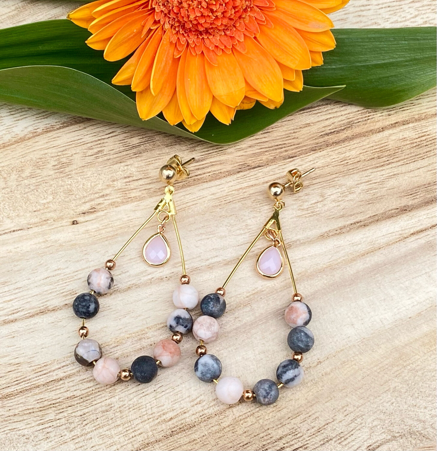 Boucle d’oreille «Léna »