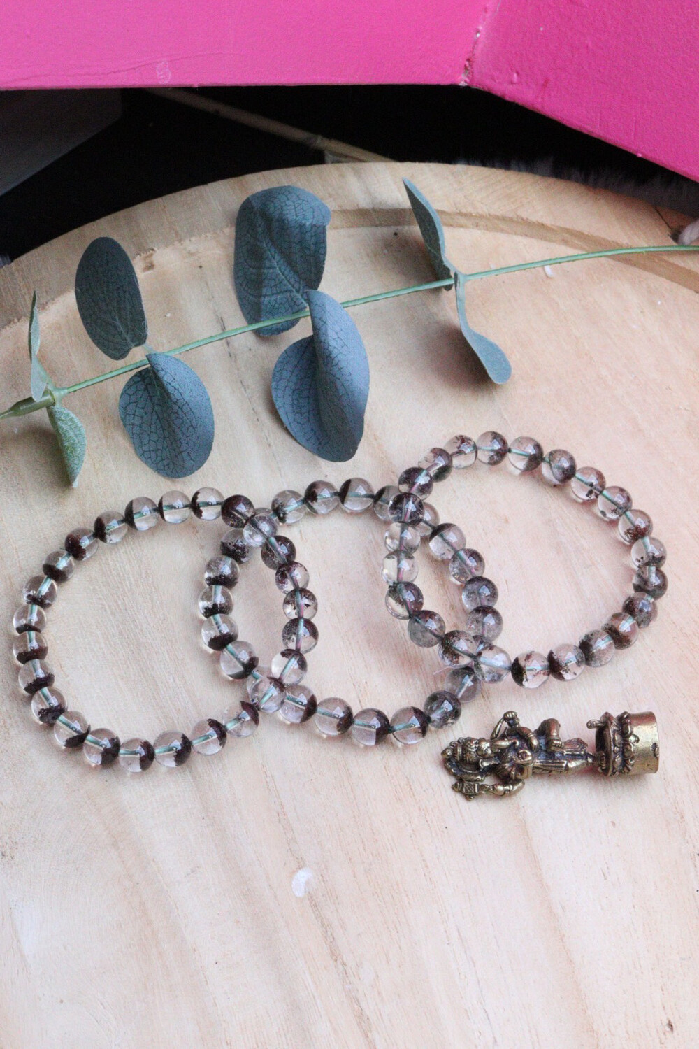 Bracelet en quartz jardin 