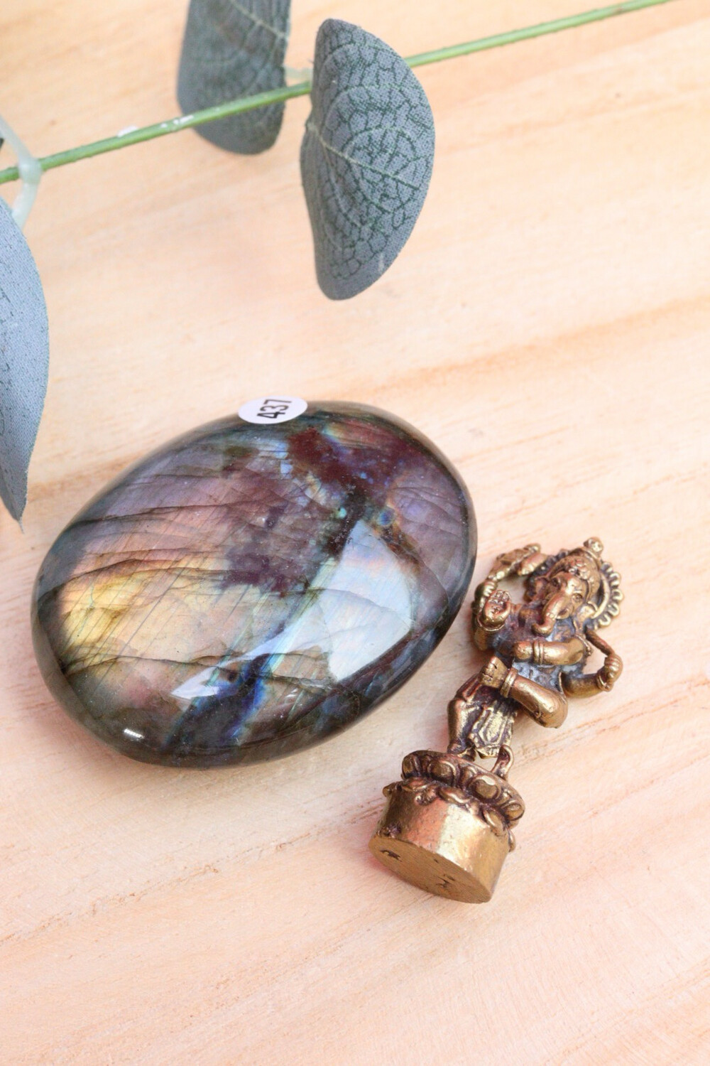 Galet labradorite