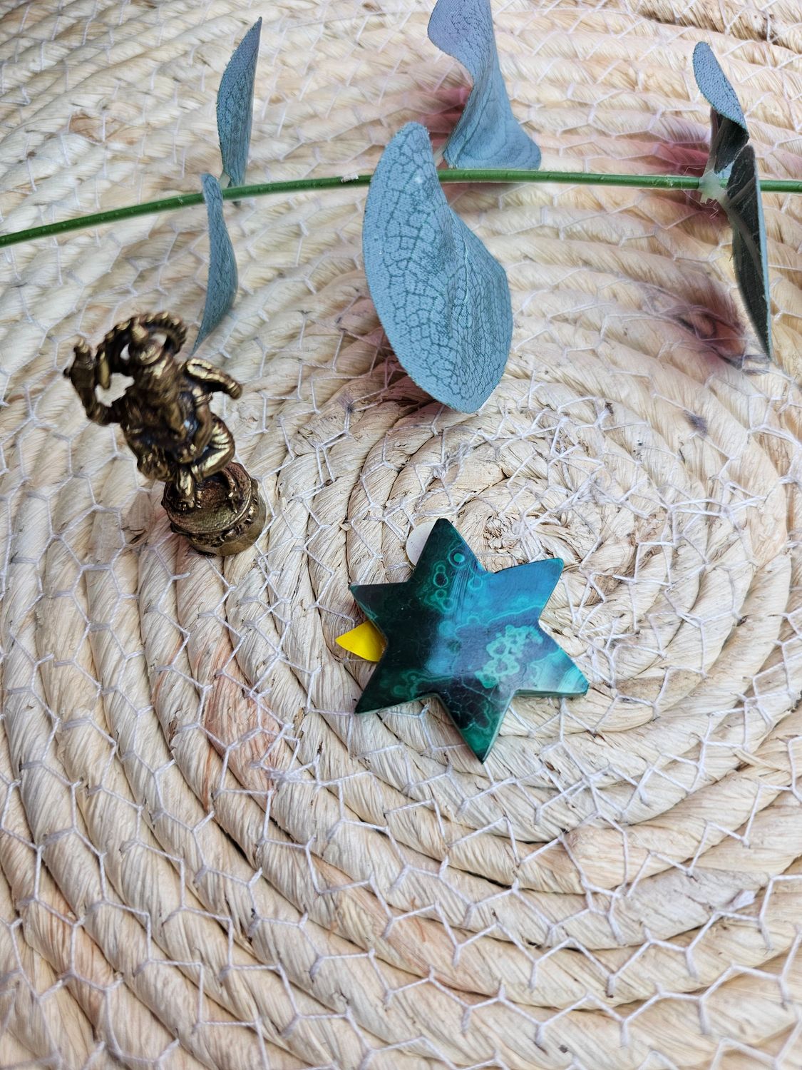 Étoile en malachite n 171