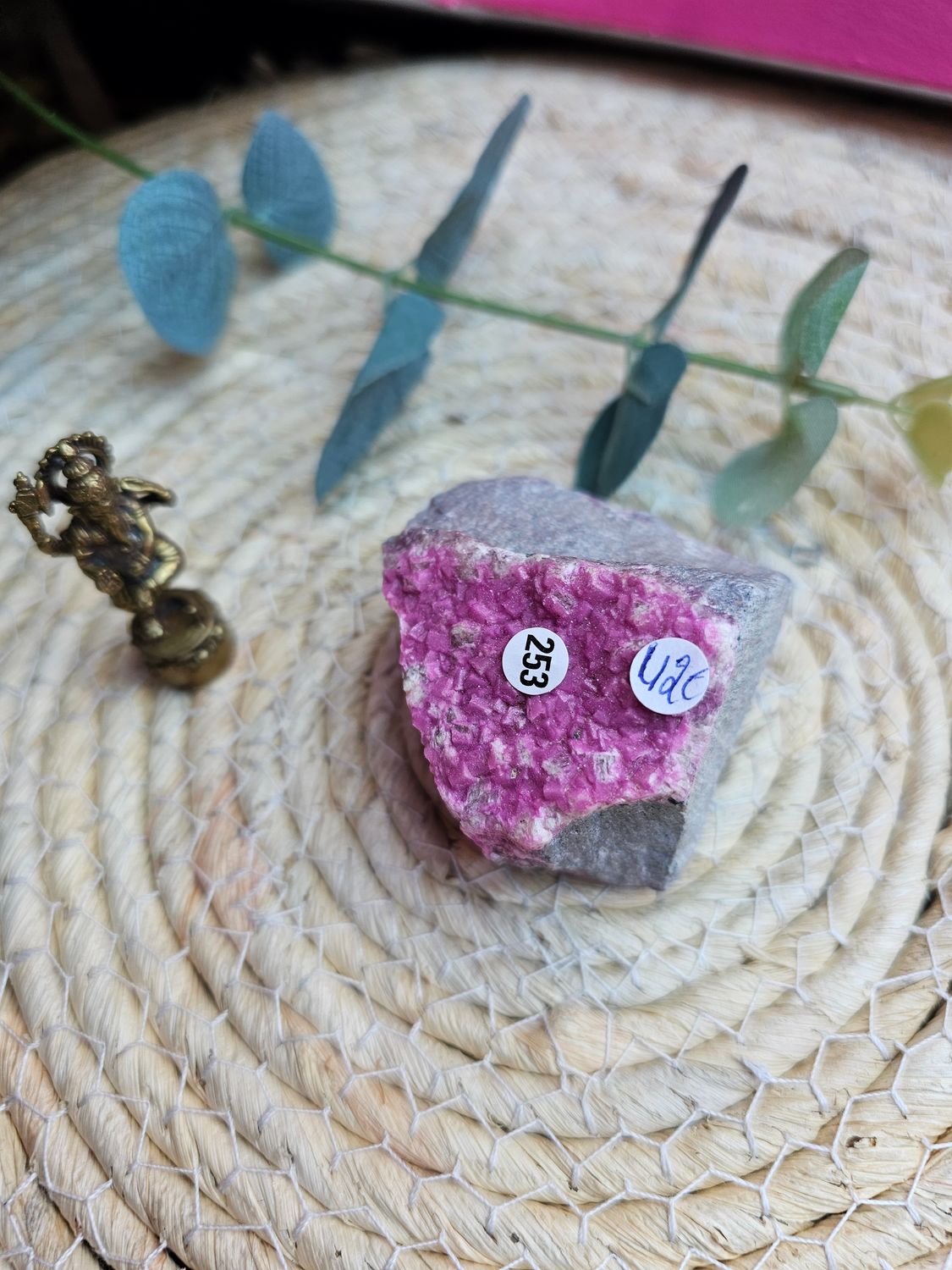 Cobalto calcite brute n 253