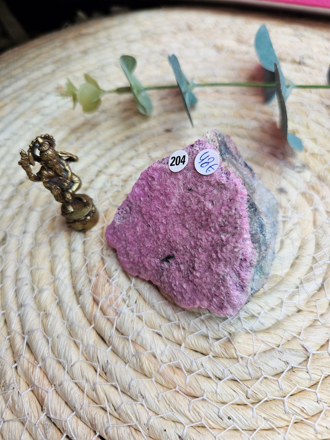 Cobalto calcite brute n 204