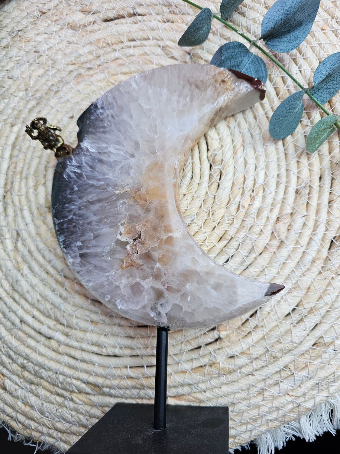 Lune en agate n 18