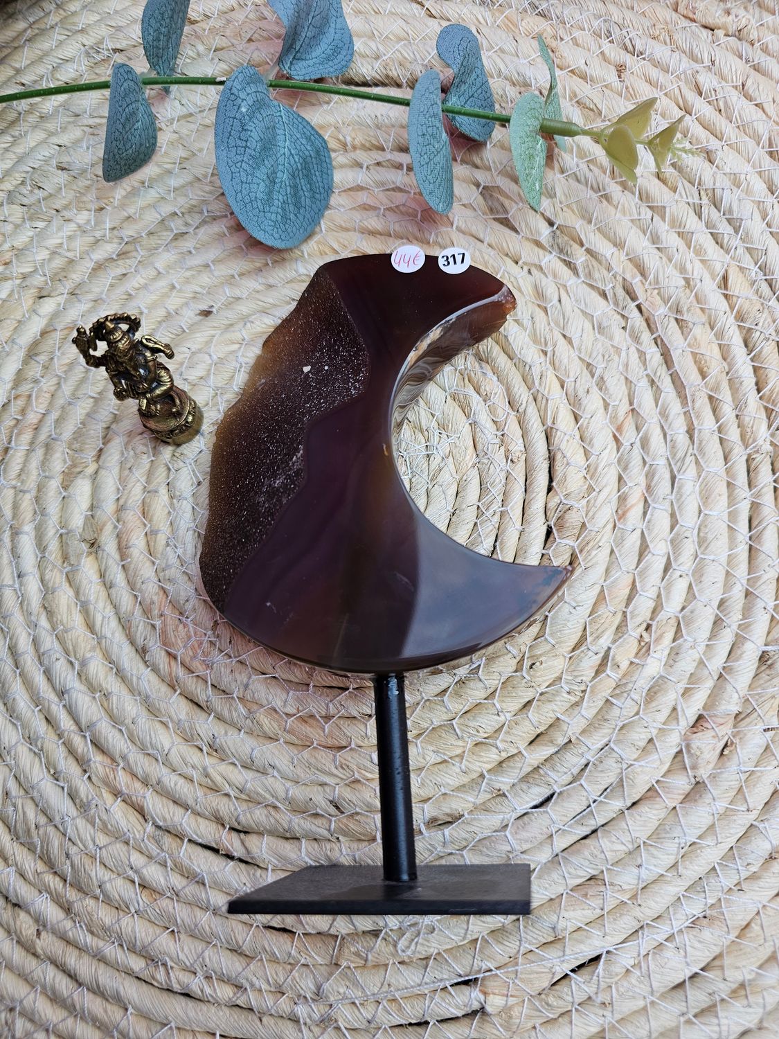 Lune en agate n 317