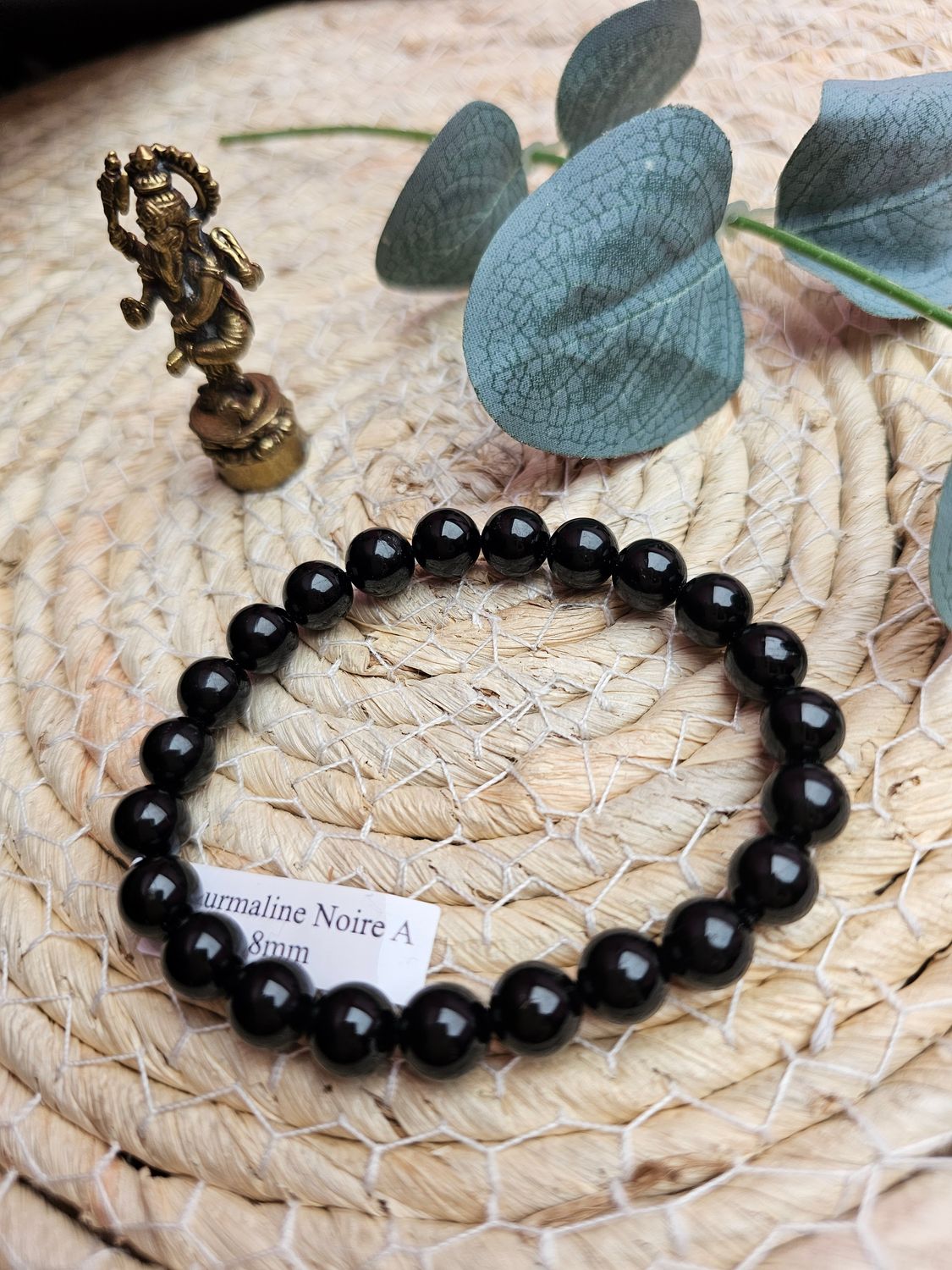 Bracelet en tourmaline noire