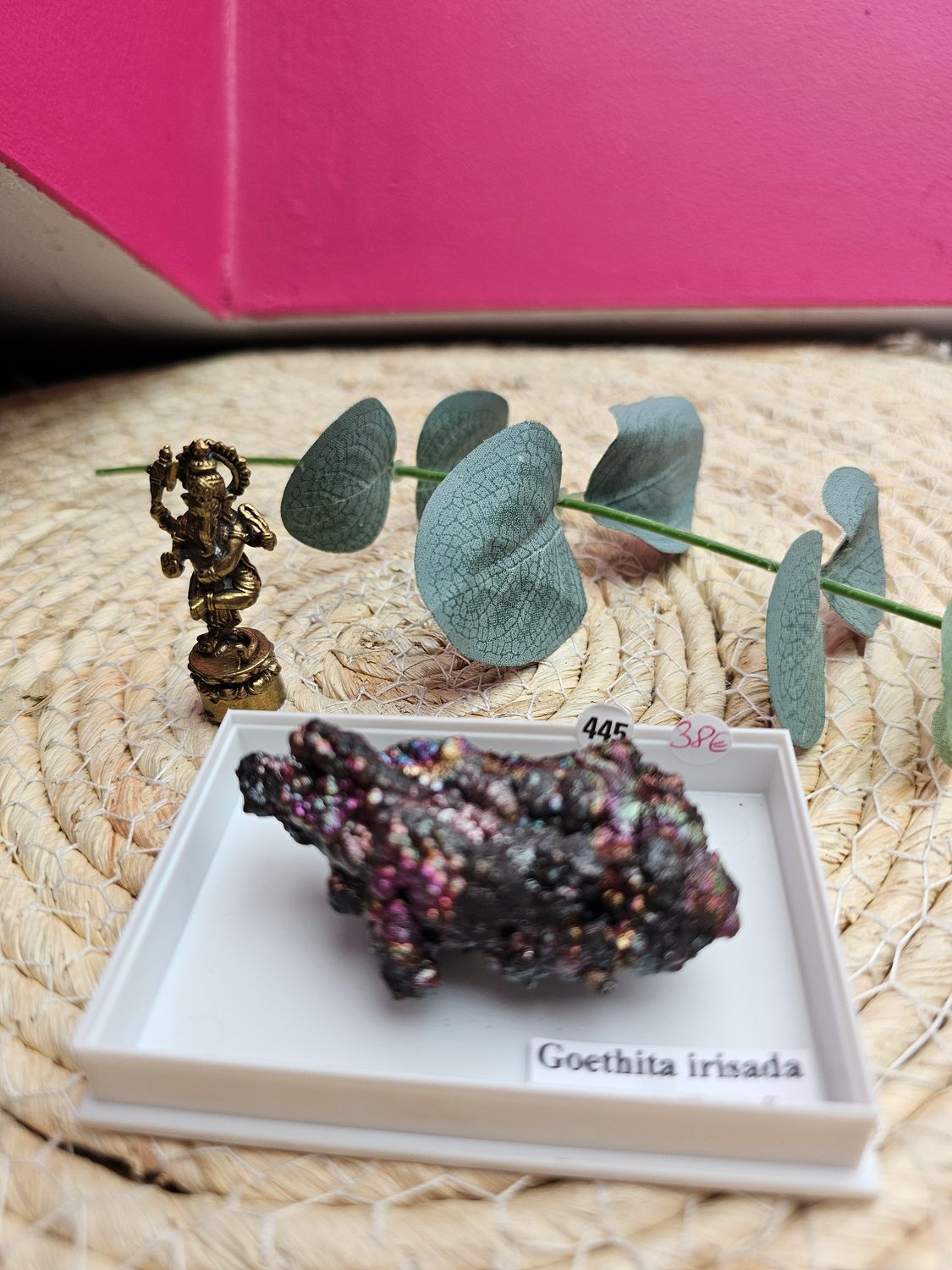 Goetite iridescente d&#39;Espagne n°445