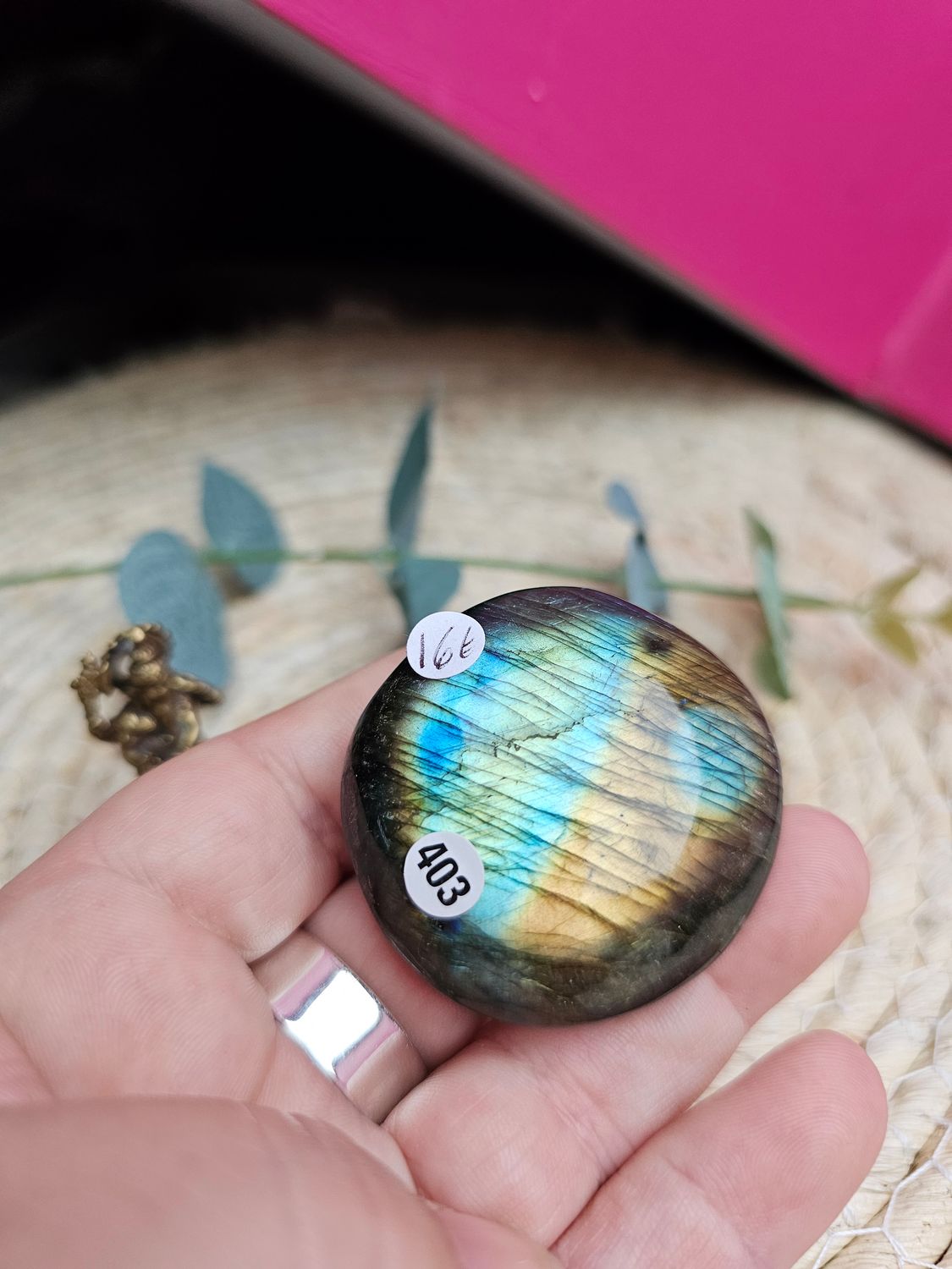 Galet labradorite n°403