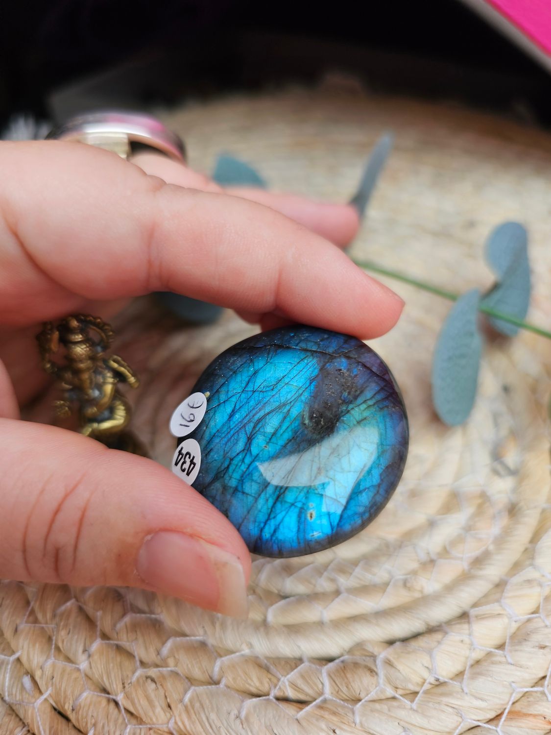 Galet labradorite n°434
