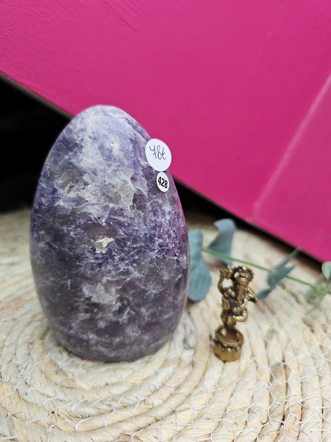 Lepidolite forme libre n°428