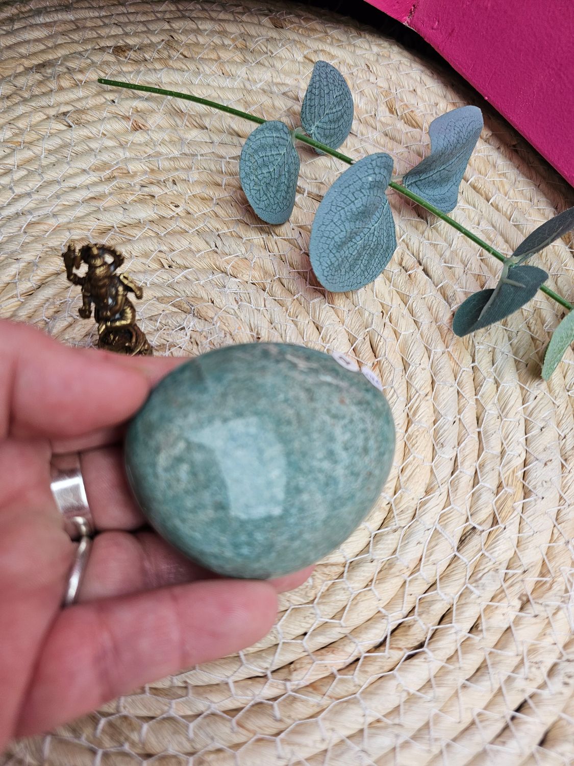 Galet en amazonite n°32