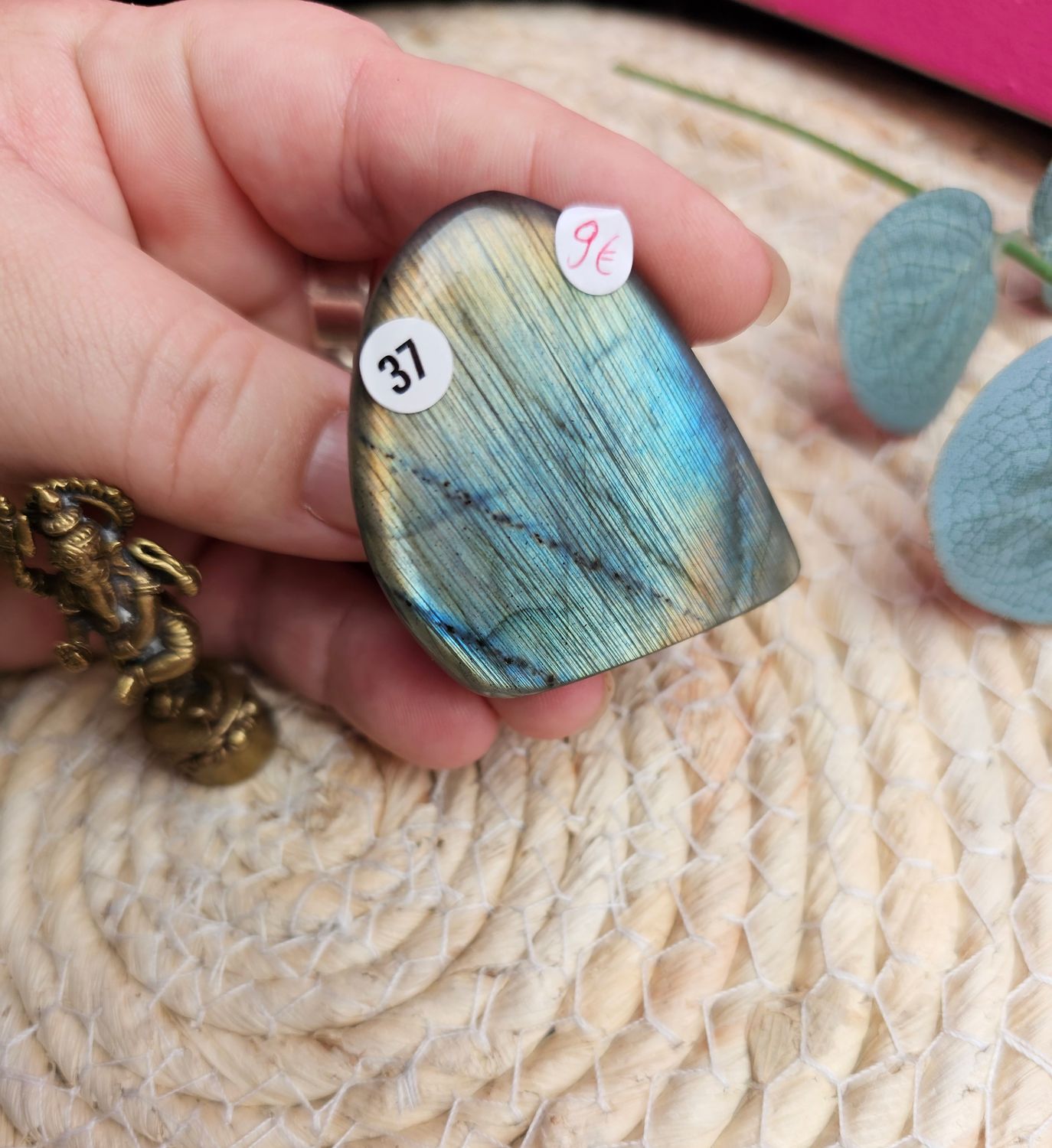 Forme libre labradorite n°37
