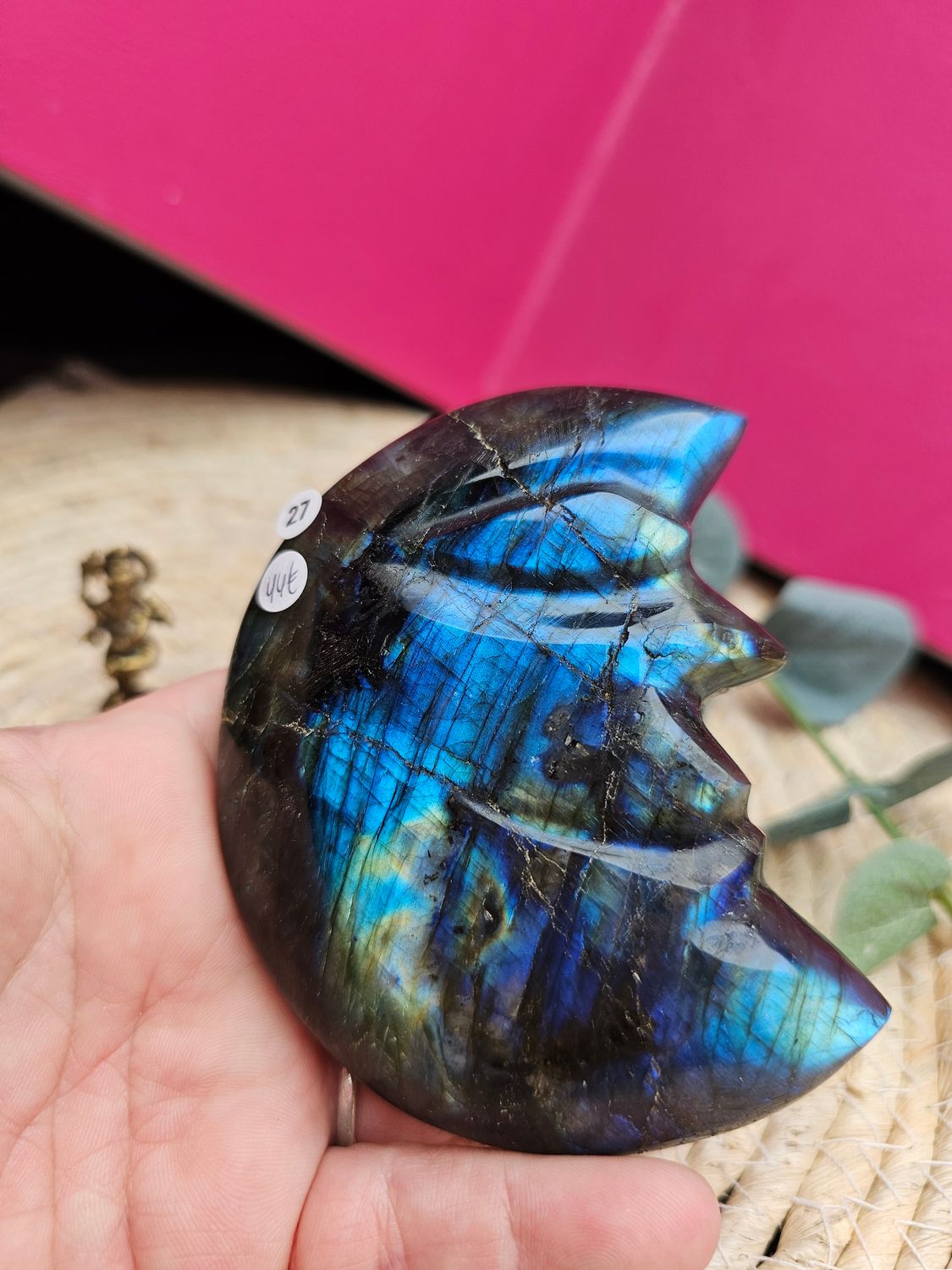 Lune en labradorite n°27