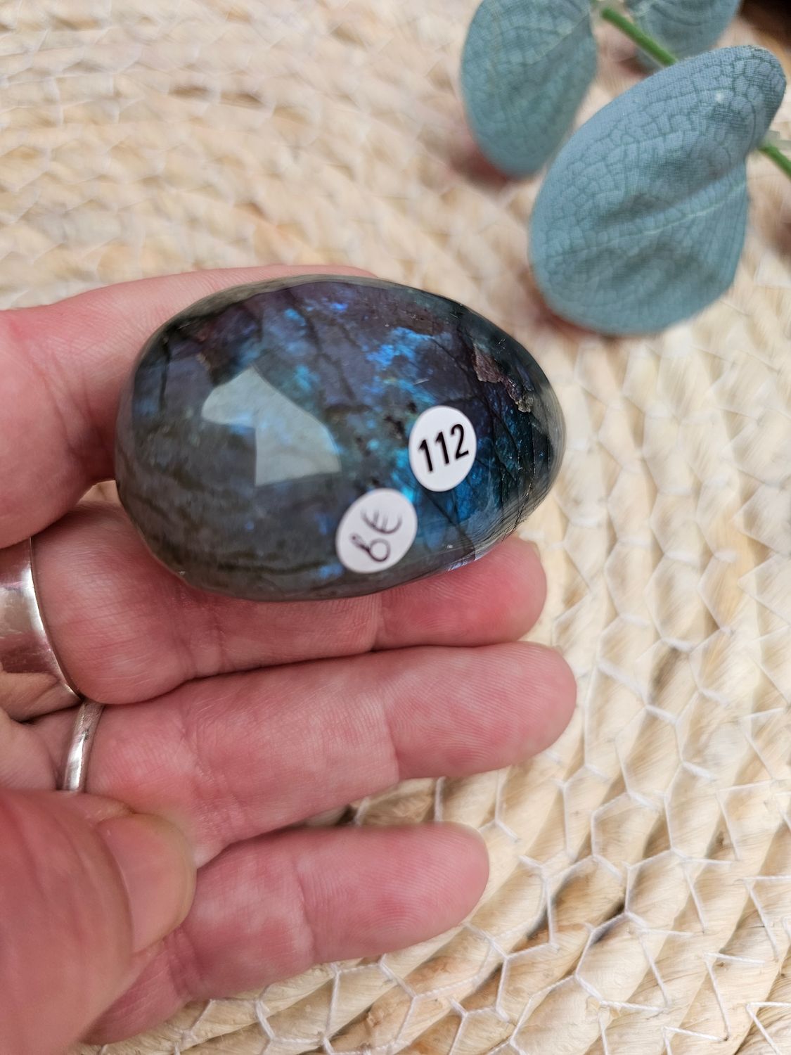 Galet en labradorite n°112