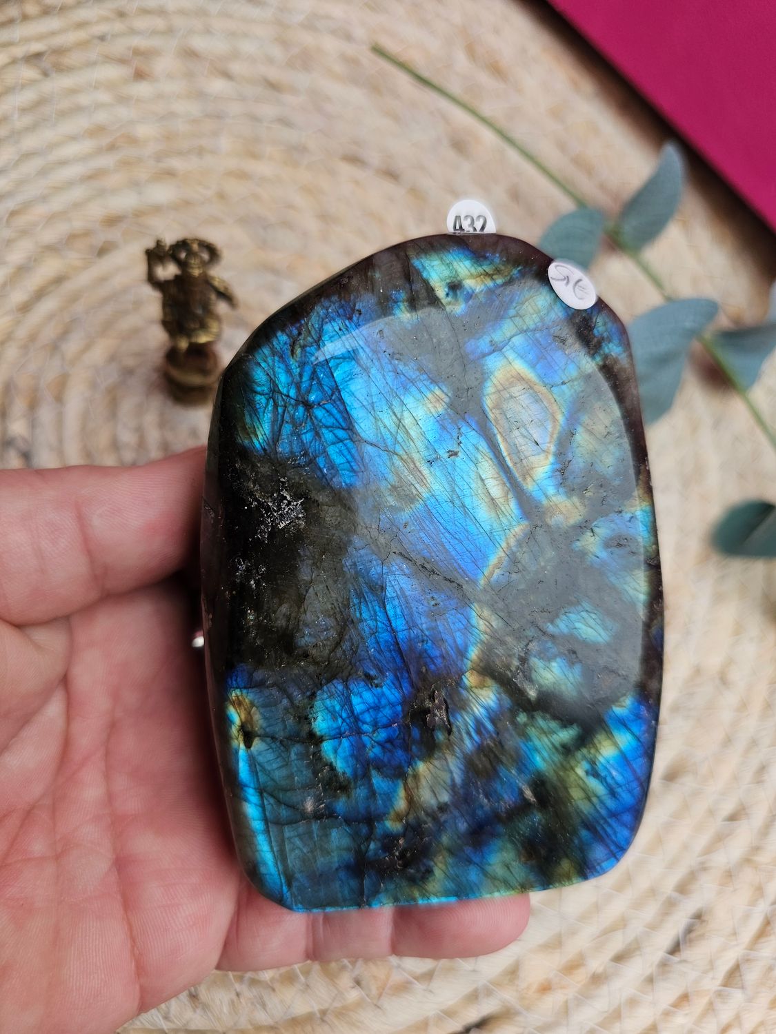 Forme libre en labradorite n°432