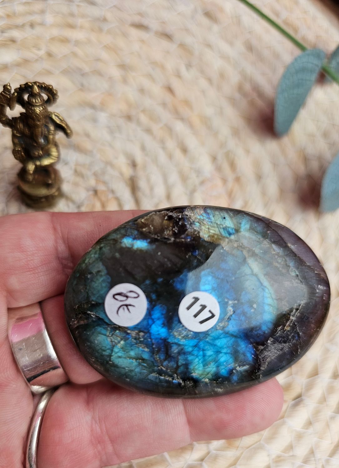 Galet en labradorite n°117