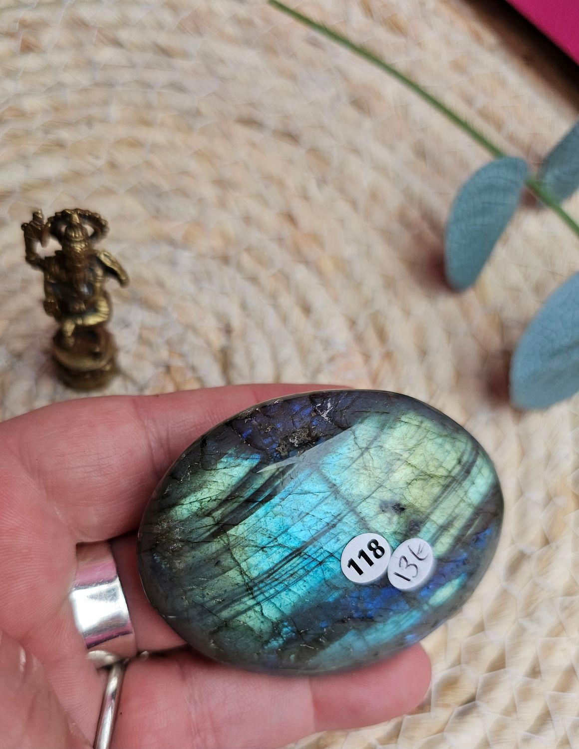 Galet labradorite n°118