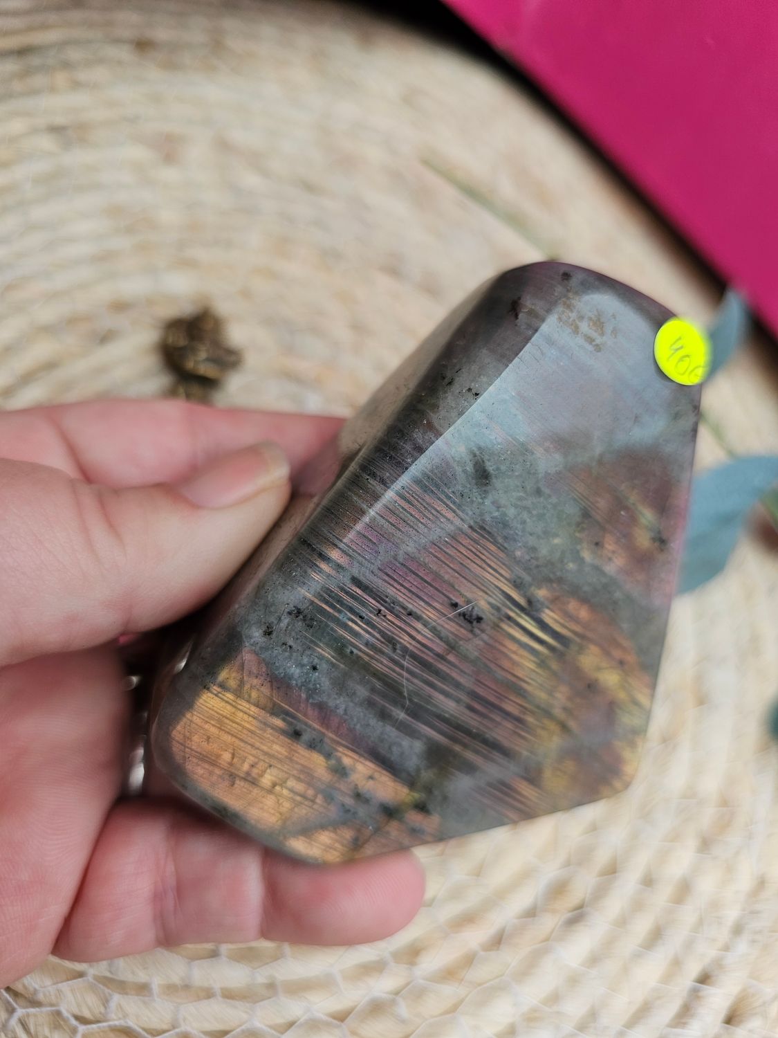 Forme libre labradorite n°24