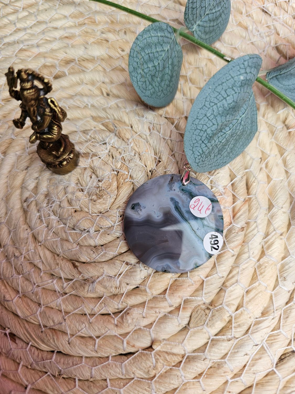 Pendentif en agate n°492