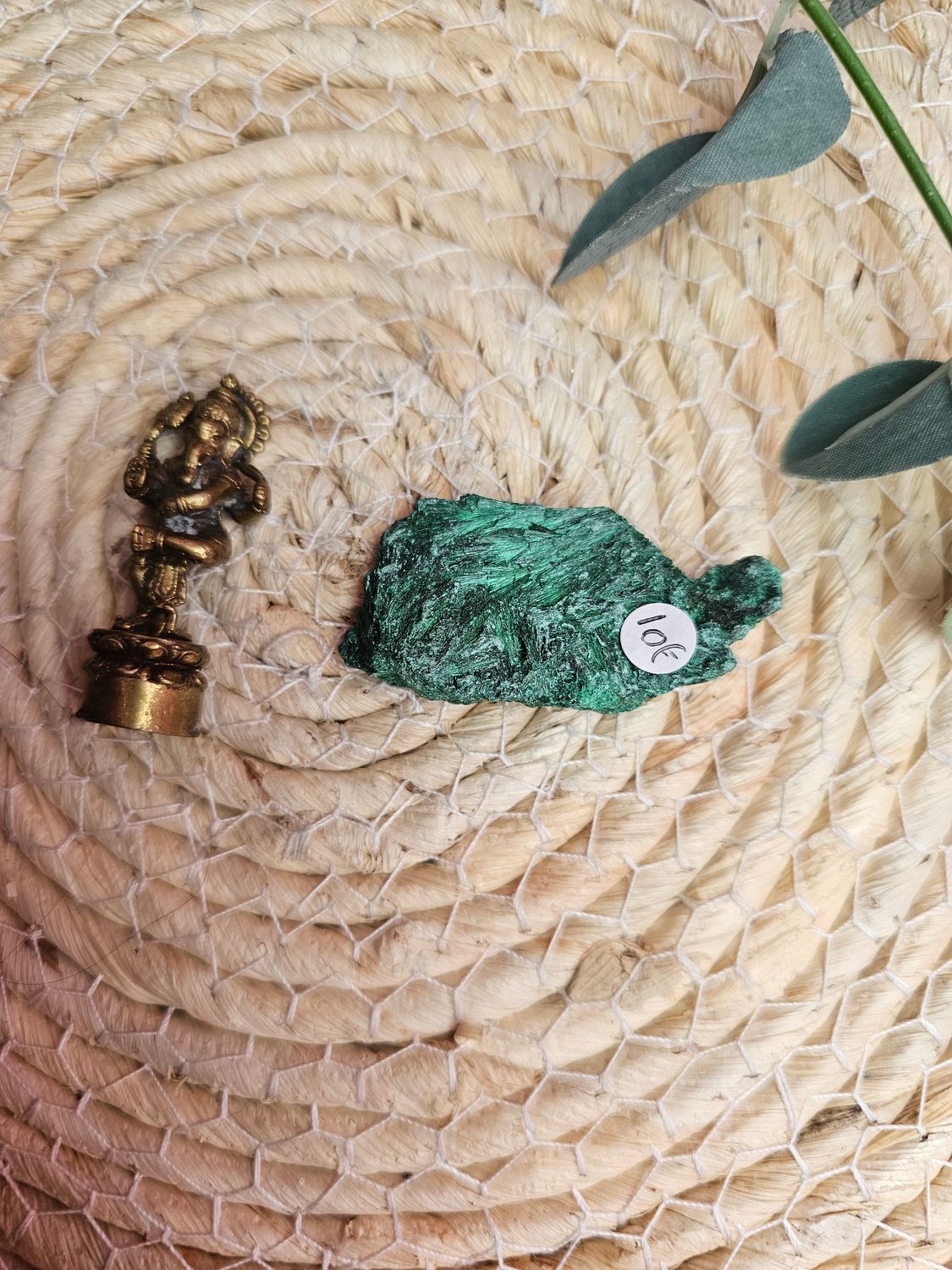 Malachite fibreuse 780