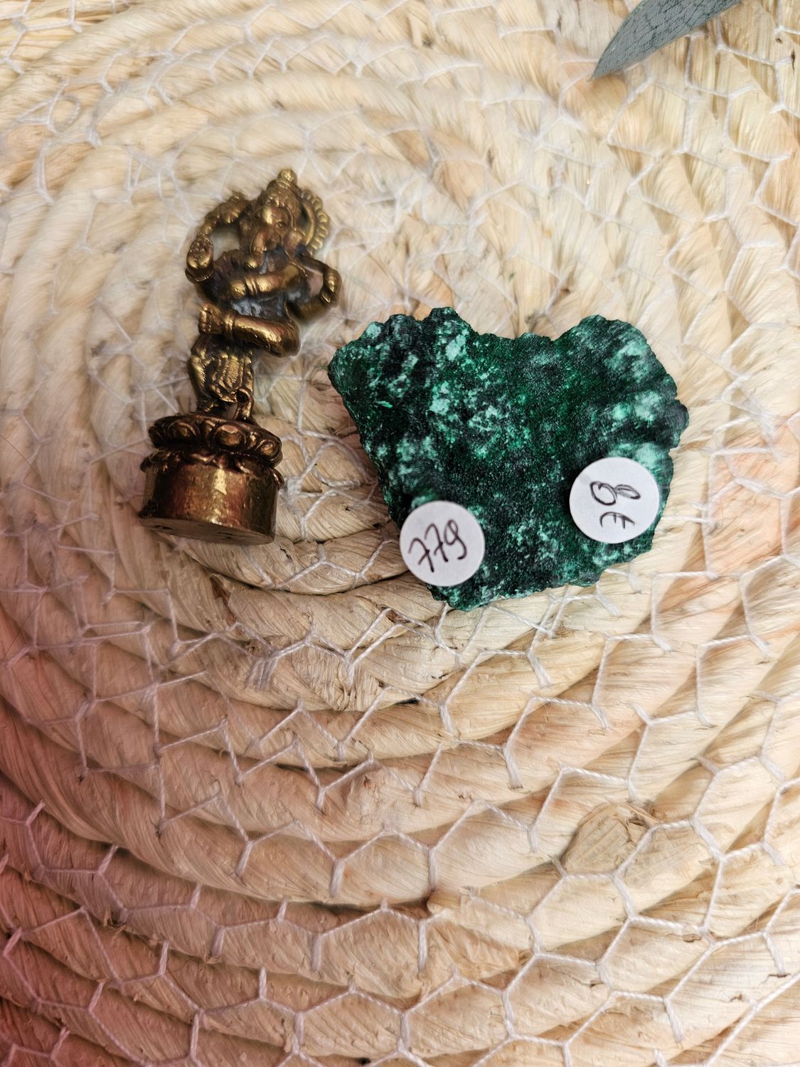 Malachite fibreuse 779